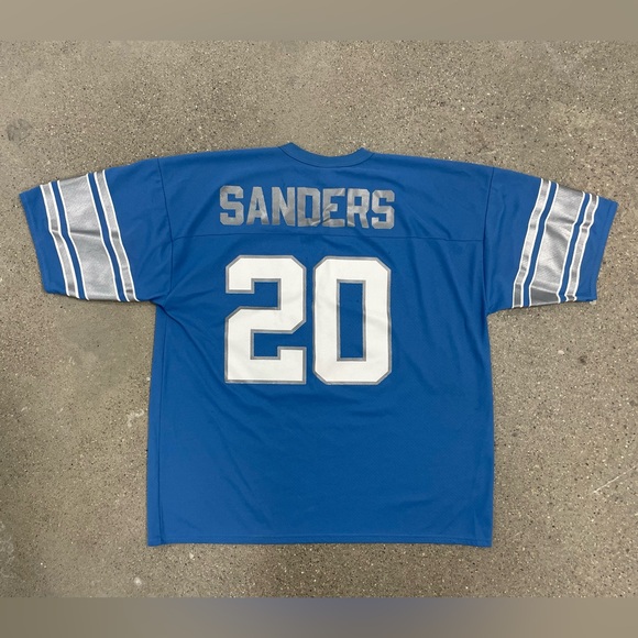 Vintage Barry Sanders Logo 7 Jersey size XL - Picture 5 of 8